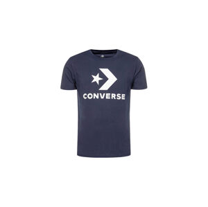 Converse Star Chevron Tee S modré 10018568-A04-S