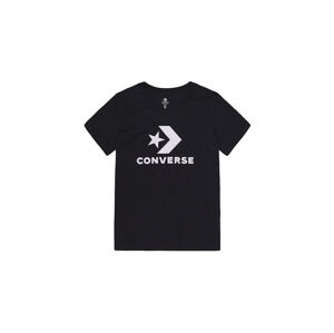 Converse W Star Chevron Tee XS čierne 10018569-A02-XS