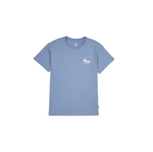 Converse Chuck Taylor High Top Graphic T-Shirt S modré 10022975-A03-S