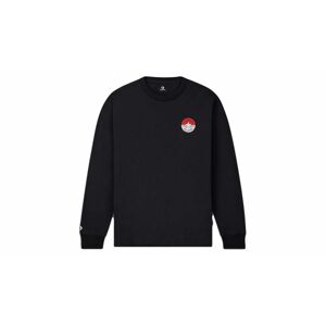 Converse x Pokémon Patch Long Sleeve T-Shirt S čierne 10023900-A01-S