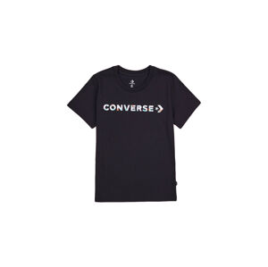 Converse Icon Play Floral Infill Tee XS čierne 10023946-A01-XS