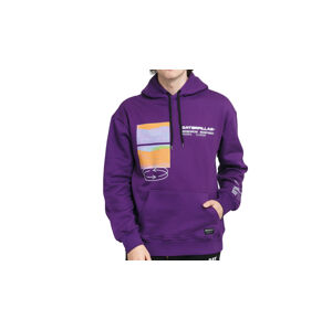 Caterpillar Fashion Pocket Hoodie Purple XL fialové 2910521-PRL-XL