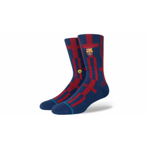 Stance Futbol Club Barcelona Banner Crew Socks modré A558D21FCB-NVY