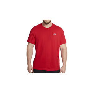 Nike Sportswear Club T-Shirt L červené AR4997-657-L