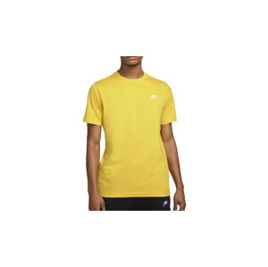 Nike Sportswear Club T-Shirt M žlté AR4997-709-M