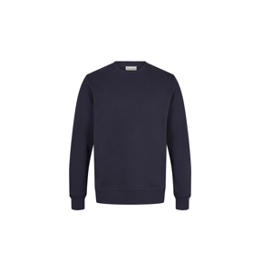 By Garment Makers The Organic Sweatshirt modré GM991101-3096 - vyskúšajte osobne v obchode