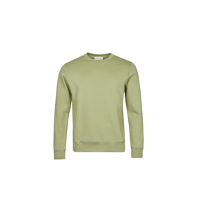 By Garment Makers The Organic Sweatshirt zelené GM991101-2886 - vyskúšajte osobne v obchode