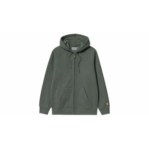 Carhartt WIP Hooded Chase Jacket thyme  / Gold zelené I026385_0SN_XX