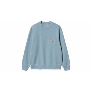 Carhartt WIP Pocket Sweatshirt Frosted Blue L modré I027681_0F4_XX-L