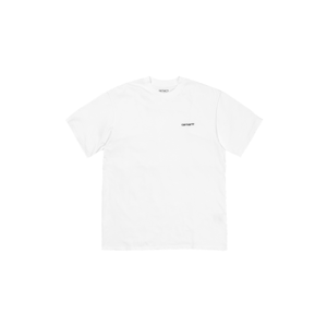 Carhartt WIP S/S Script Embroidery T-Shirt White biele I025778_02_90
