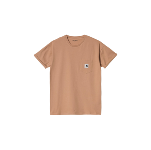 Carhartt WIP W S/S Pocket T-Shirt Sediment
 ružové I029070_0EQ_XX