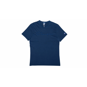 Champion Crewneck T-Shirt-L modré 213088-BV501-INDI-L