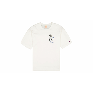 Champion Lifestyle Graphic Muscle Fit T-Shirt XL biele 214419_S20_WW007-XL