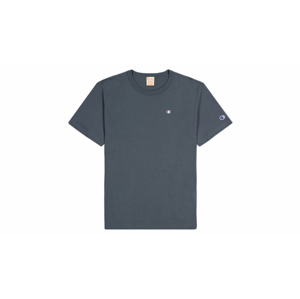 Champion Premium Crewneck T-shirt modré 214674_S20_BS514 - vyskúšajte osobne v obchode