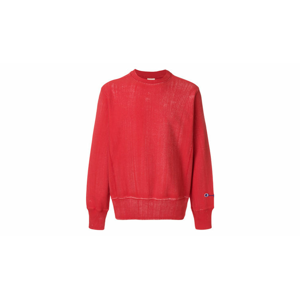 Champion Reverse Weave Crewneck Sweatshirt-L červené 211680-RS033-L
