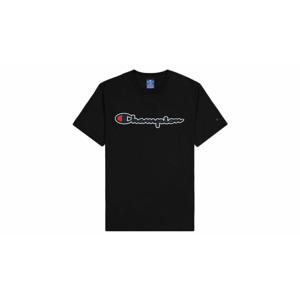 Champion Script Logo T-Shirt-L čierne 214194_S20_KK001-L