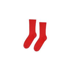 Colorful Standard Woman Classic Organic Sock červené CS6002-SR - vyskúšajte osobne v obchode