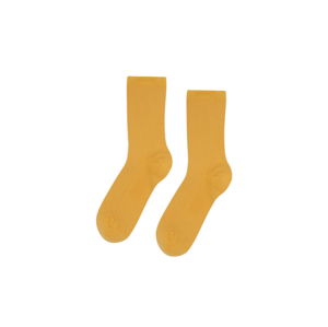 Colorful Standard Woman Classic Organic Sock žlté CS6002-BY - vyskúšajte osobne v obchode