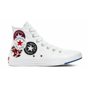 Converse Logo Play Chuck Taylor All Star High Top biele 166735C - vyskúšajte osobne v obchode