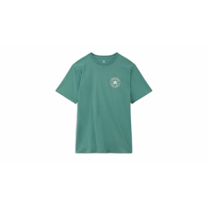 Converse T-shirt Puuffed Chuck Patch zelené 10021631-A04