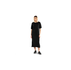 Dedicated Long T-shirt Dress Ronneby Black čierne 18562 - vyskúšajte osobne v obchode
