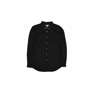 Dedicated Shirt Varberg Oxford Black čierne 15782