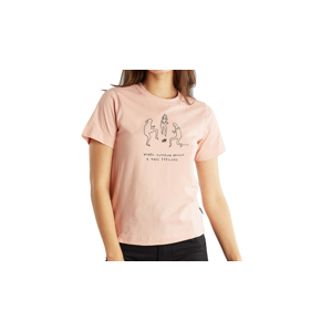 Dedicated T-shirt Mysen A Man´s Feelings Pink L ružové 18849-L