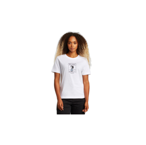 Dedicated T-shirt Mysen Lucy Nobody White biele 18776 - vyskúšajte osobne v obchode