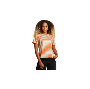 Dedicated T-shirt Mysen Stripes Orange oranžové 18573 - vyskúšajte osobne v obchode