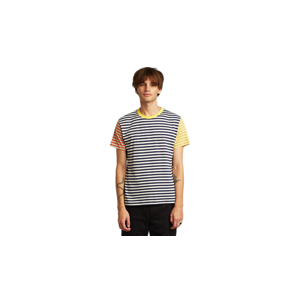 Dedicated T-shirt Stockholm Block Stripes Multi Color farebné 18549 - vyskúšajte osobne v obchode