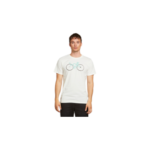 Dedicated T-shirt Stockholm Cyclopath Off-White biele 18283 - vyskúšajte osobne v obchode