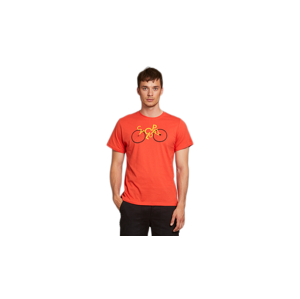 Dedicated T-shirt Stockholm Cyclopath Pale Red červené 18284 - vyskúšajte osobne v obchode