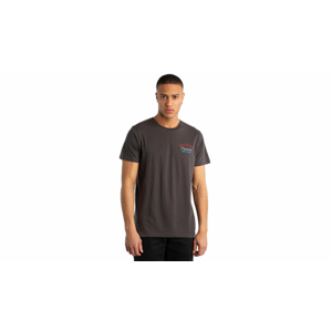 Dedicated T-shirt Stockholm Freedom Machine Charcoal-XL hnedé 18003-XL