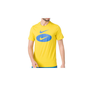 Nike Nsw Swoosh Oval T-Shirt S žlté DM6343-709-S