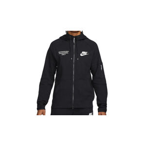 Nike Sportswear Fleece Full-Zip Hoodie M čierne DM6548-010-M