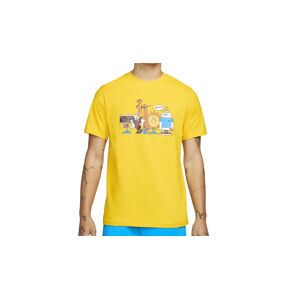 Nike Basketball T-Shirt L žlté DN3003-709-L