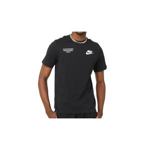 Nike Sportswear Tech Authorised Personnel T-Shirt M čierne DO8323-010-M