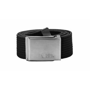 Fjällräven Merano Canvas Belt Black-One-size čierne F77028-550-One-size