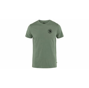 Fjällräven Logo T-Shirt M Patina Green-XL zelené F87313-614-XL