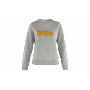 Fjällräven Logo Sweater W Grey Melange-M šedé F84143-020-999-M