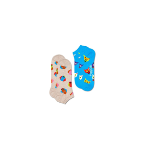 Happy Socks 2-Pack Dog and Cat Low Sock farebné DAC02-1700 - vyskúšajte osobne v obchode