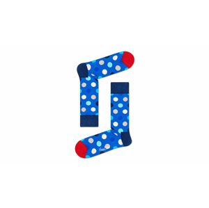 Happy Socks Big Dot Sock modré BDO01-6501 - vyskúšajte osobne v obchode