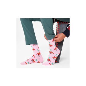 Happy Socks Cherry Mates Sock M-L (41-46) ružové CMA01-3000-M-L (41-46)