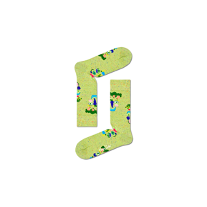 Happy Socks Healthy Glow Sock zelené HLT01-7000