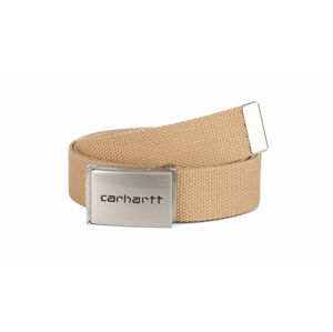 Carhartt WIP Clip Belt Chrome Dushy H Brown One-size svetlohnedé I019176_07E_XX-One-size