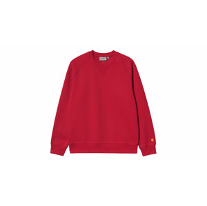 Carhartt WIP Chase Sweatshirt Cornel XL červené I026383_0O5_XX-XL