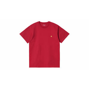 Carhartt WIP S/S Chase T-Shirt Cornel M červené I026391_0O5_XX-M