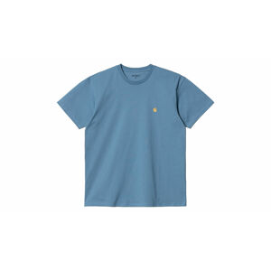Carhartt WIP S/S Chase T-Shirt Icy Water XL modré I026391_0O6_XX-XL