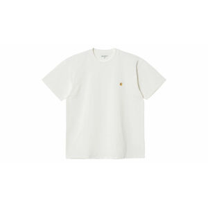 Carhartt WIP S/S Chase T-Shirt Wax biele I026391_0SH_XX