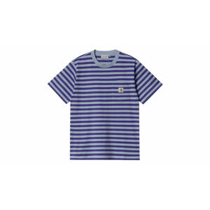 Carhartt WIP S/S Scotty Pocket T-Shirt Razzmic / Frosted Blue L modré I027732_0Q5_XX-L